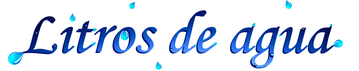 Litros de Agua